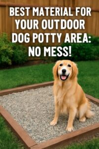 Best Material for Your Outdoor Dog Potty Area