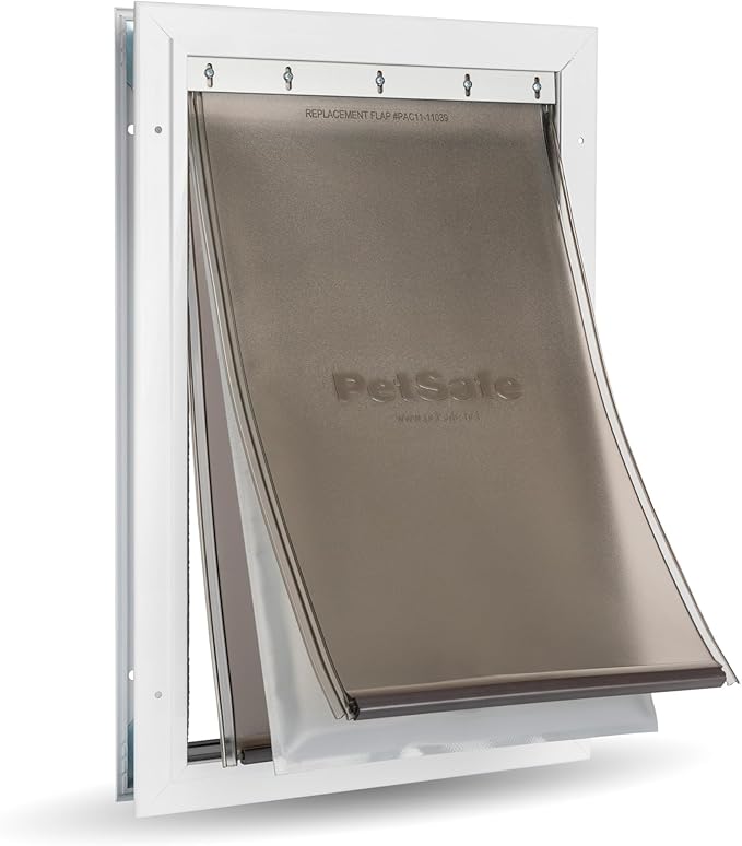 PetSafe Extreme Weather Aluminum Pet Door – Large Size