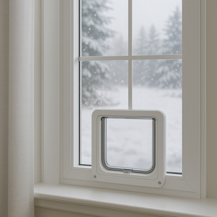 Climate Considerations for Installing a Cat Door in Your Window