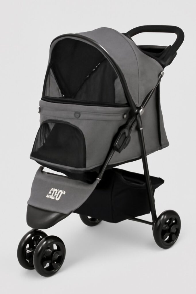 Pet Gear No-Zip Happy Trails Pet Stroller