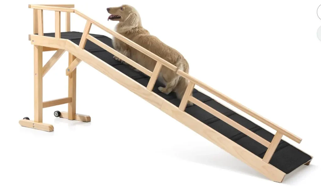 Stable Dog Ramp for High Beds and Couches
