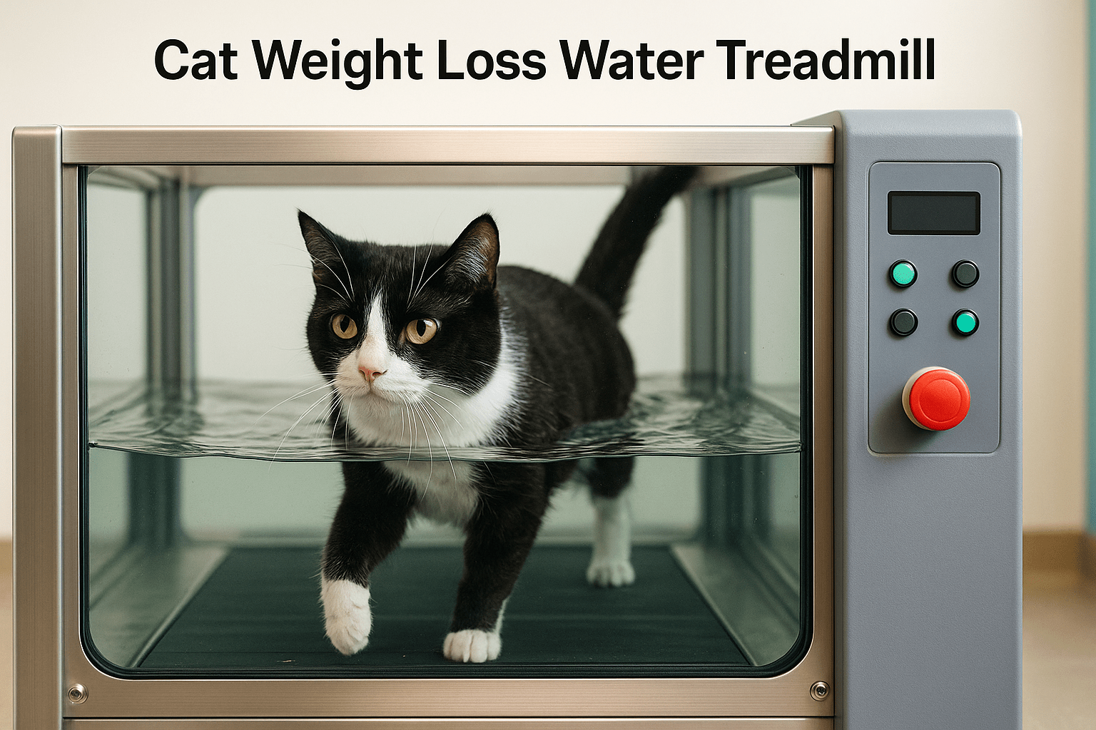 Cat Weight Loss Water Treadmill