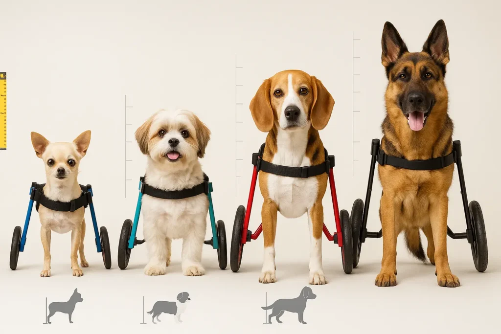 Dog Wheelchair Size Chart — Find the Perfect Fit